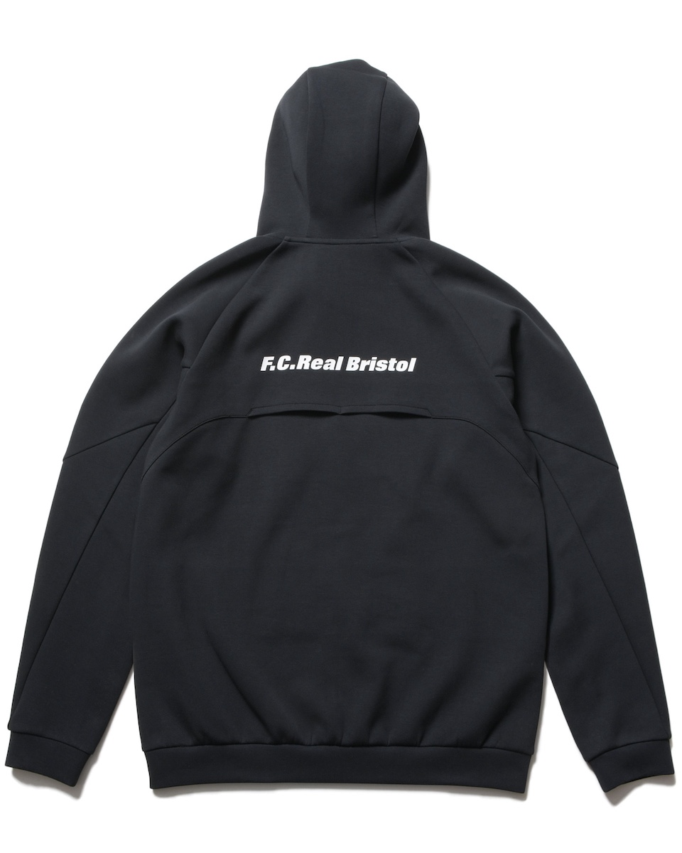 F.C.Real Bristol / TECH SWEAT VENTILATION HOODIE (Black)